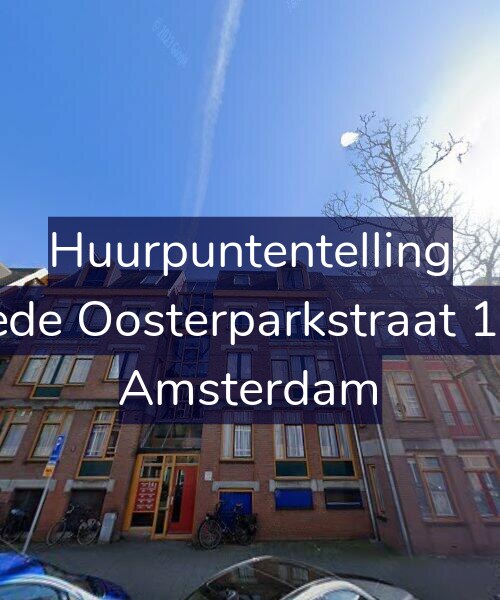 Foto gevel Huurpuntentelling voor Tweede Oosterparkstraat 100-A, Amsterdam