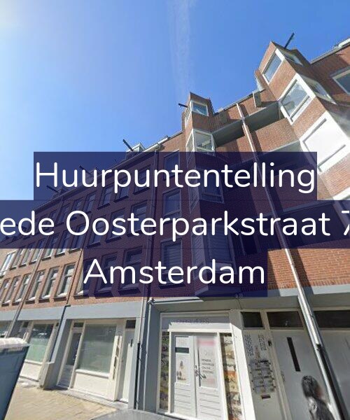 Foto gevel Huurpuntentelling voor Tweede Oosterparkstraat 79-B, Amsterdam