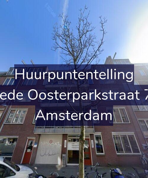 Foto gevel Huurpuntentelling voor Tweede Oosterparkstraat 70-C, Amsterdam