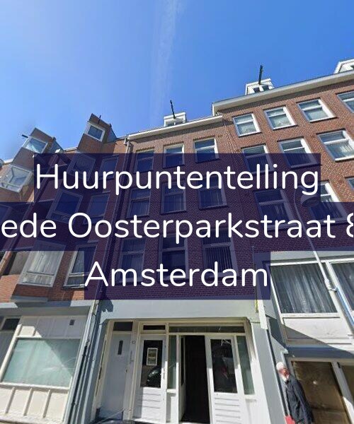 Foto gevel Huurpuntentelling voor Tweede Oosterparkstraat 83-2, Amsterdam