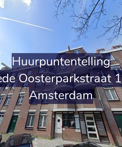 Foto gevel Huurpuntentelling voor Tweede Oosterparkstraat 185-A, Amsterdam