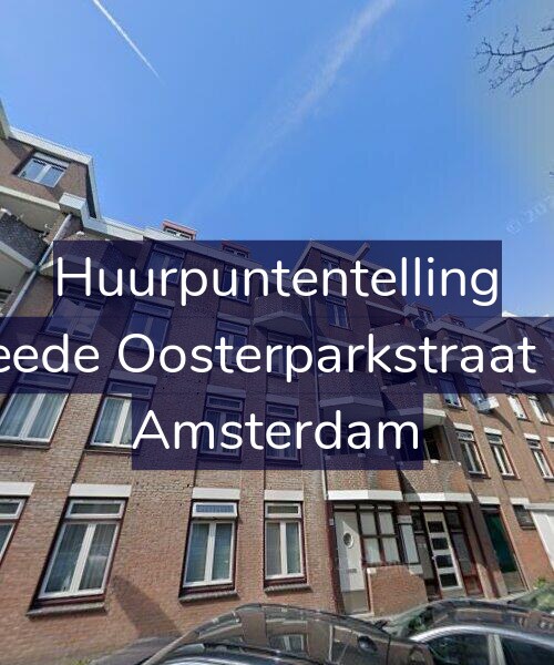 Foto gevel Huurpuntentelling voor Tweede Oosterparkstraat 141, Amsterdam