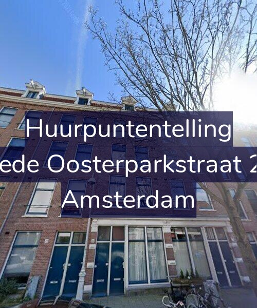 Foto gevel Huurpuntentelling voor Tweede Oosterparkstraat 26-H, Amsterdam