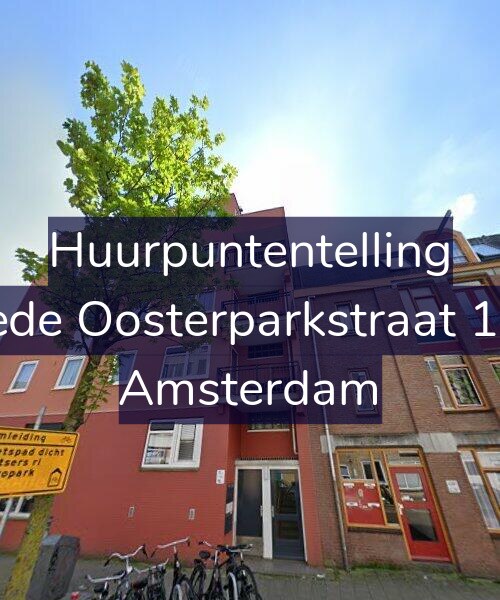 Foto gevel Huurpuntentelling voor Tweede Oosterparkstraat 110-A, Amsterdam
