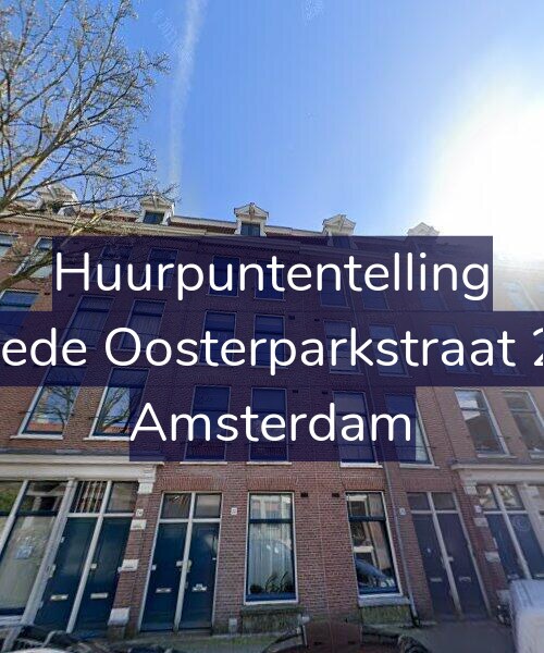 Foto gevel Huurpuntentelling voor Tweede Oosterparkstraat 22-2, Amsterdam