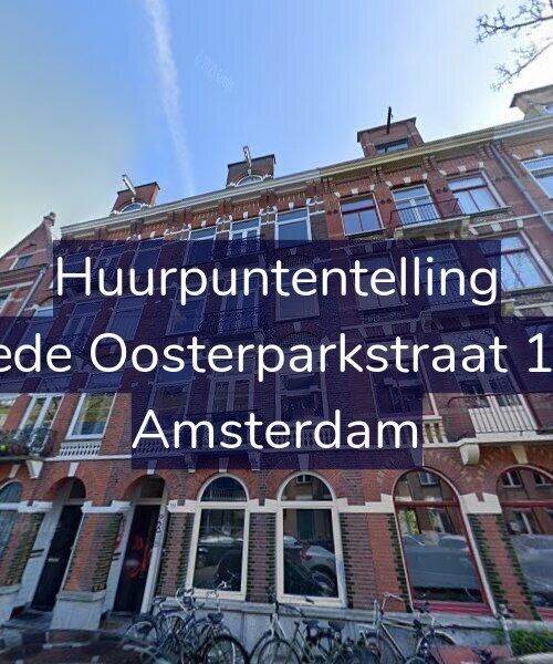 Foto gevel Huurpuntentelling voor Tweede Oosterparkstraat 188-3, Amsterdam