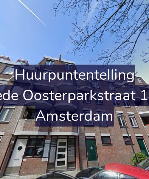 Foto gevel Huurpuntentelling voor Tweede Oosterparkstraat 183-D, Amsterdam
