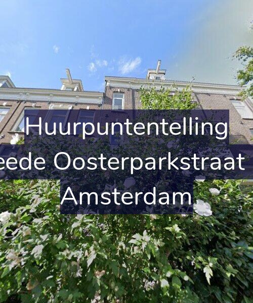 Foto gevel Huurpuntentelling voor Tweede Oosterparkstraat 273, Amsterdam