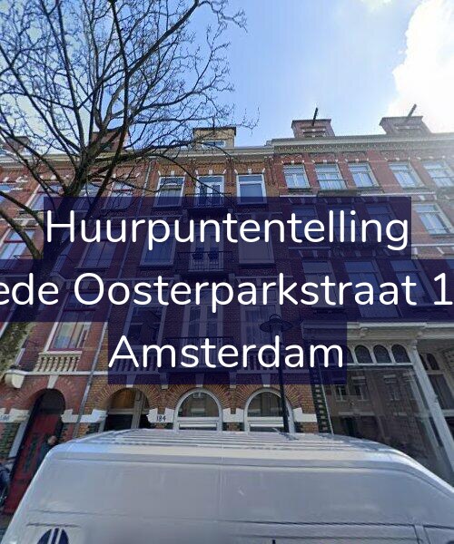 Foto gevel Huurpuntentelling voor Tweede Oosterparkstraat 184-3, Amsterdam