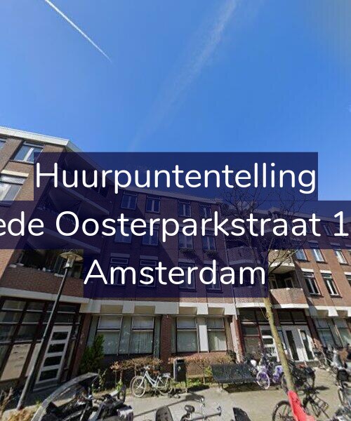 Foto gevel Huurpuntentelling voor Tweede Oosterparkstraat 165-C, Amsterdam