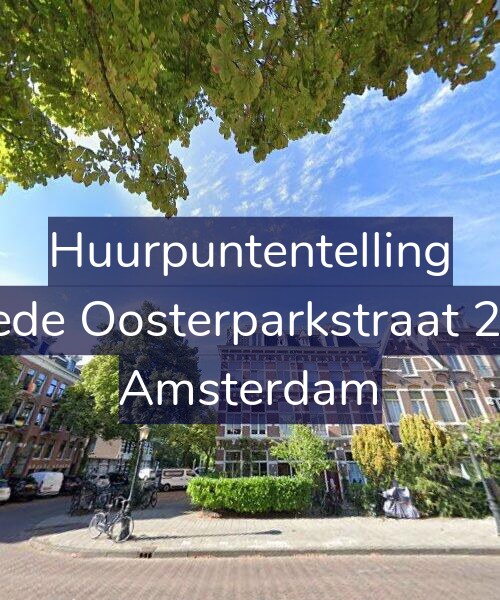 Foto gevel Huurpuntentelling voor Tweede Oosterparkstraat 233-3, Amsterdam