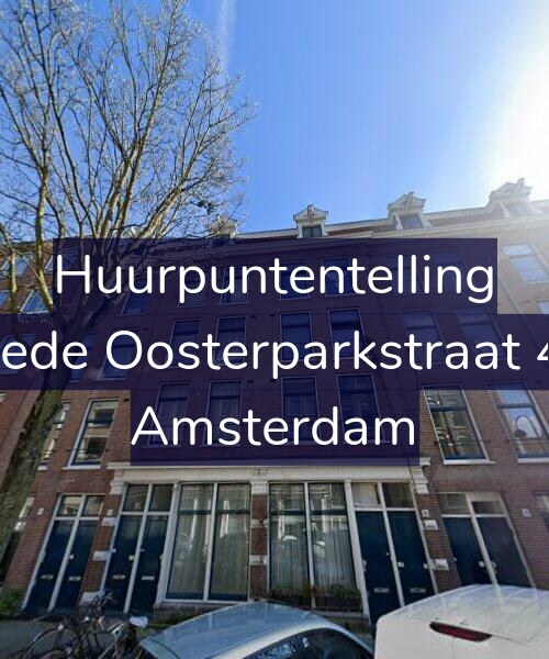 Foto gevel Huurpuntentelling voor Tweede Oosterparkstraat 42-2, Amsterdam