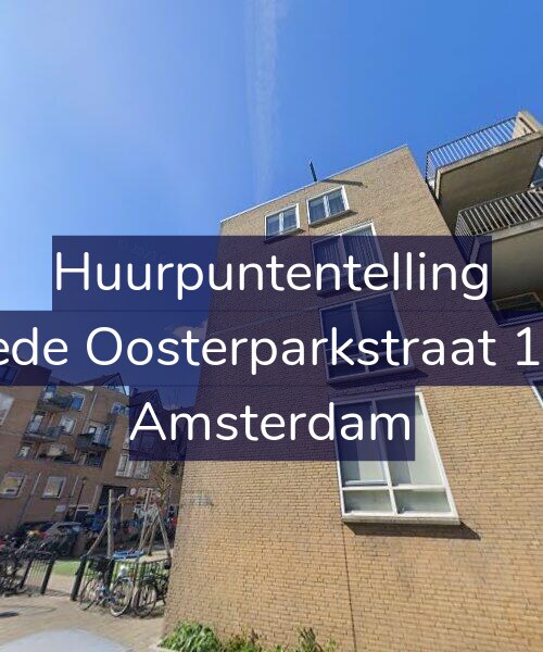 Foto gevel Huurpuntentelling voor Tweede Oosterparkstraat 111-B, Amsterdam