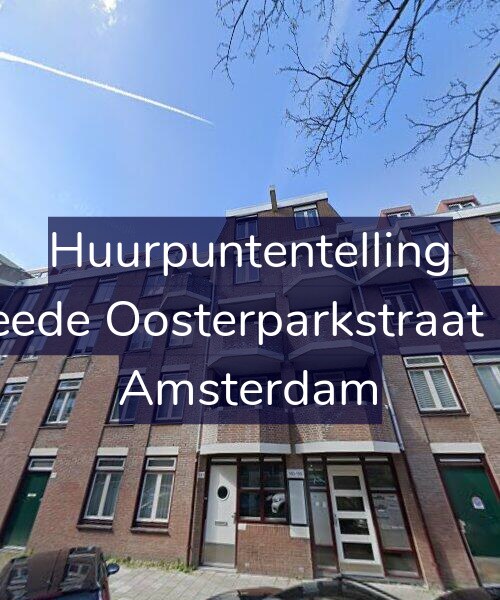 Foto gevel Huurpuntentelling voor Tweede Oosterparkstraat 181, Amsterdam