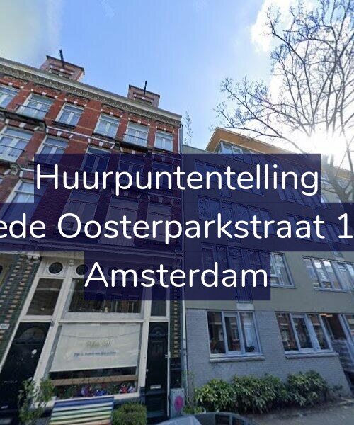 Foto gevel Huurpuntentelling voor Tweede Oosterparkstraat 180-2, Amsterdam