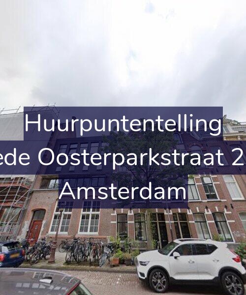 Foto gevel Huurpuntentelling voor Tweede Oosterparkstraat 211-H, Amsterdam