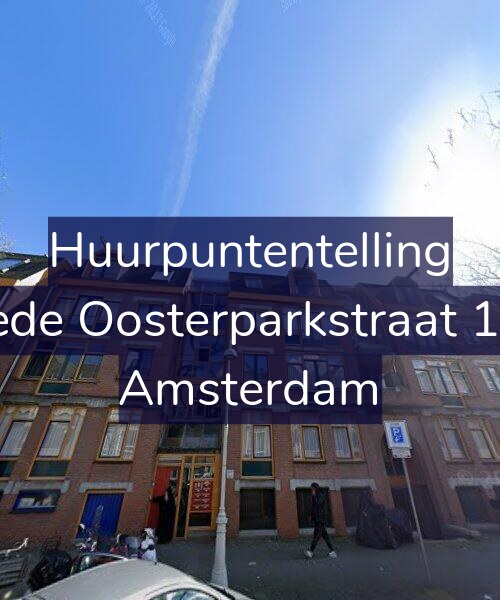 Foto gevel Huurpuntentelling voor Tweede Oosterparkstraat 104-C, Amsterdam