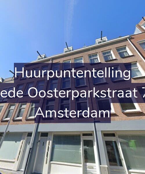Foto gevel Huurpuntentelling voor Tweede Oosterparkstraat 75-1, Amsterdam