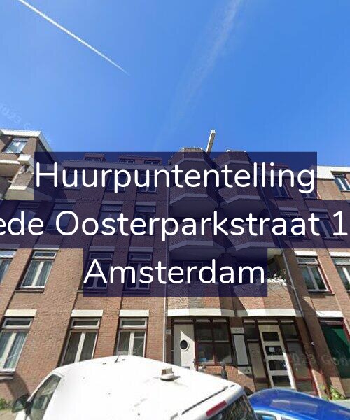 Foto gevel Huurpuntentelling voor Tweede Oosterparkstraat 157-B, Amsterdam