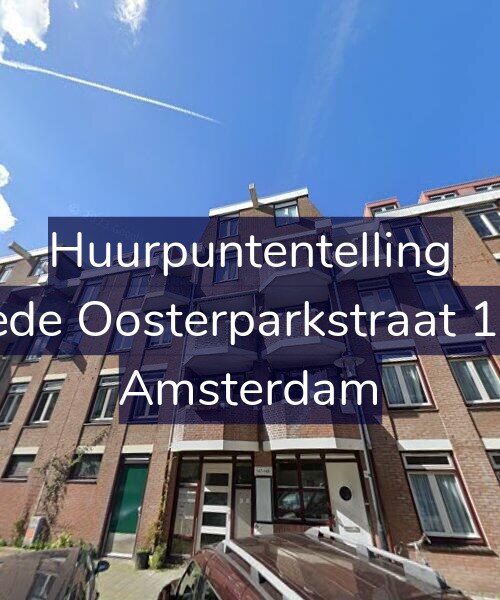 Foto gevel Huurpuntentelling voor Tweede Oosterparkstraat 149-A, Amsterdam