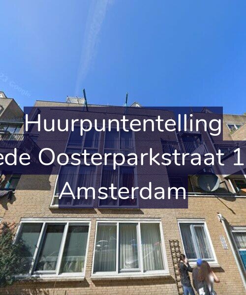 Foto gevel Huurpuntentelling voor Tweede Oosterparkstraat 123-A, Amsterdam