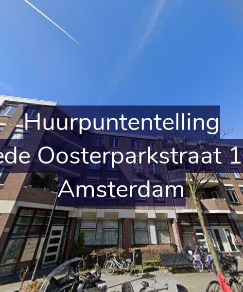 Foto gevel Huurpuntentelling voor Tweede Oosterparkstraat 163-A, Amsterdam