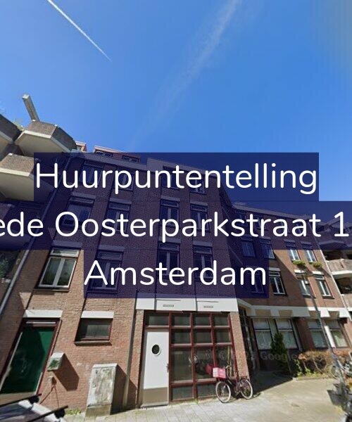 Foto gevel Huurpuntentelling voor Tweede Oosterparkstraat 159-A, Amsterdam