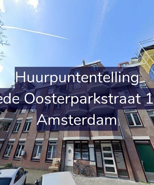 Foto gevel Huurpuntentelling voor Tweede Oosterparkstraat 197-B, Amsterdam