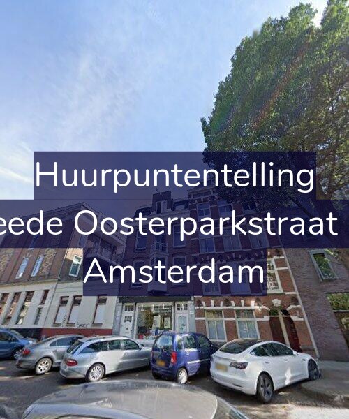 Foto gevel Huurpuntentelling voor Tweede Oosterparkstraat 326, Amsterdam
