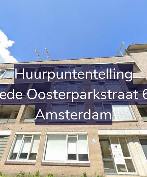 Foto gevel Huurpuntentelling voor Tweede Oosterparkstraat 63-D, Amsterdam