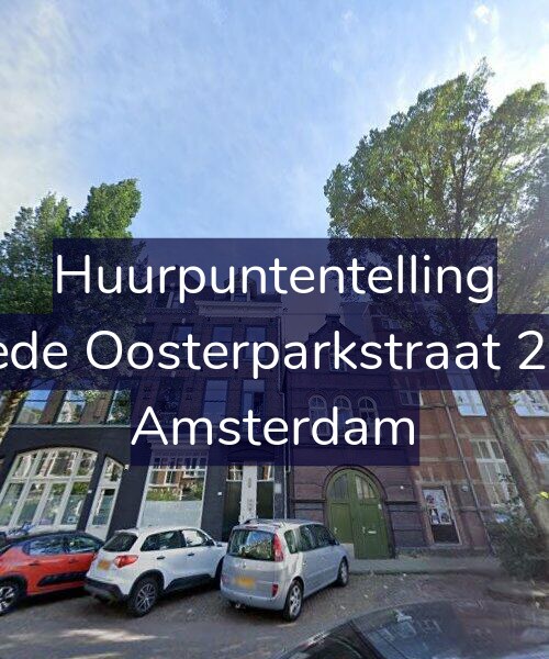 Foto gevel Huurpuntentelling voor Tweede Oosterparkstraat 286-A, Amsterdam