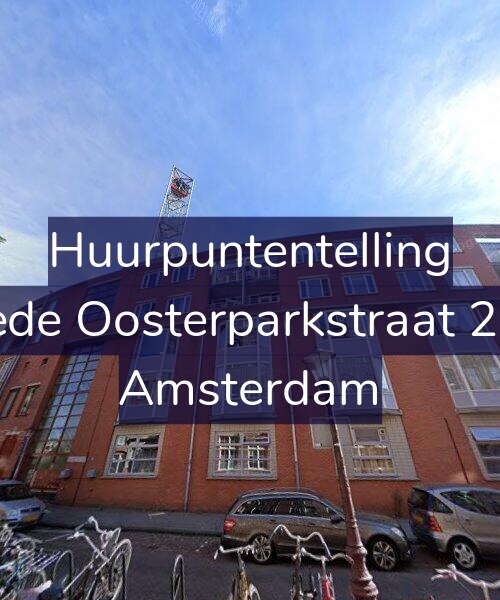 Foto gevel Huurpuntentelling voor Tweede Oosterparkstraat 254-D, Amsterdam