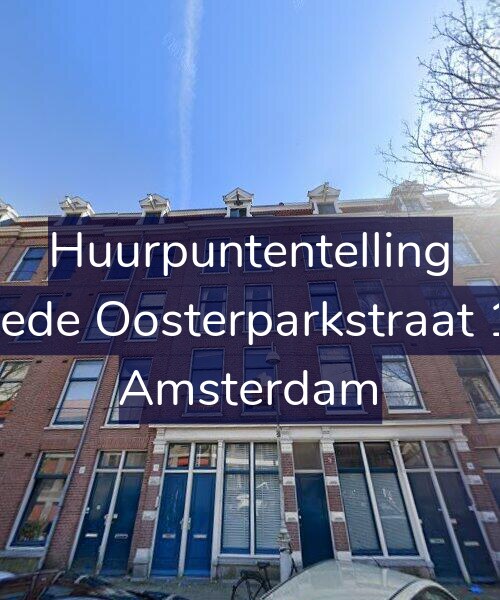 Foto gevel Huurpuntentelling voor Tweede Oosterparkstraat 18-1, Amsterdam