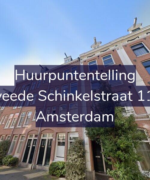 Foto gevel Huurpuntentelling voor Tweede Schinkelstraat 11-3, Amsterdam