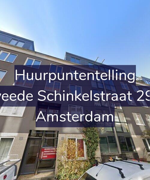 Foto gevel Huurpuntentelling voor Tweede Schinkelstraat 29-C, Amsterdam