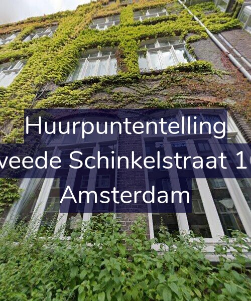 Foto gevel Huurpuntentelling voor Tweede Schinkelstraat 160, Amsterdam