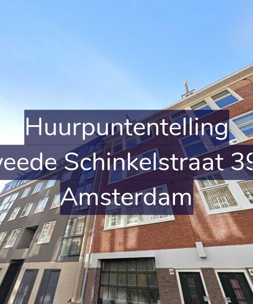 Foto gevel Huurpuntentelling voor Tweede Schinkelstraat 39-2, Amsterdam
