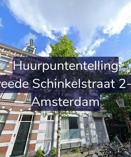 Foto gevel Huurpuntentelling voor Tweede Schinkelstraat 2-3V, Amsterdam