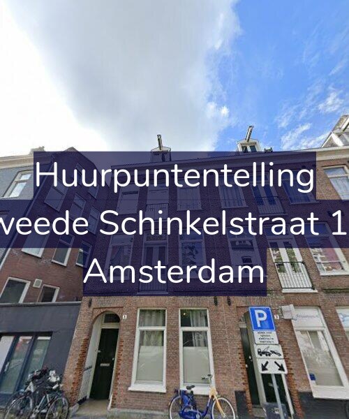 Foto gevel Huurpuntentelling voor Tweede Schinkelstraat 1-1, Amsterdam