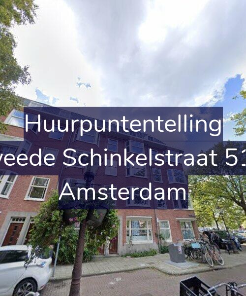 Foto gevel Huurpuntentelling voor Tweede Schinkelstraat 51-3, Amsterdam