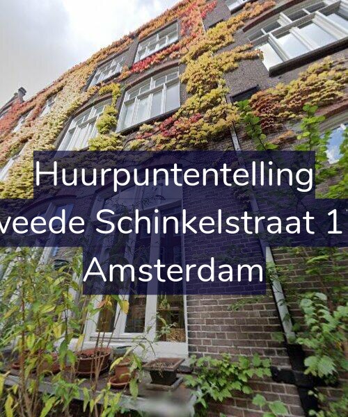 Foto gevel Huurpuntentelling voor Tweede Schinkelstraat 178, Amsterdam