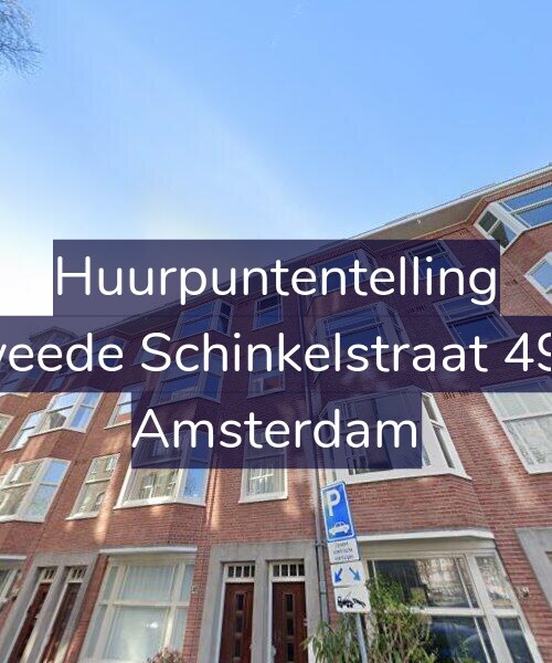Foto gevel Huurpuntentelling voor Tweede Schinkelstraat 49-2, Amsterdam