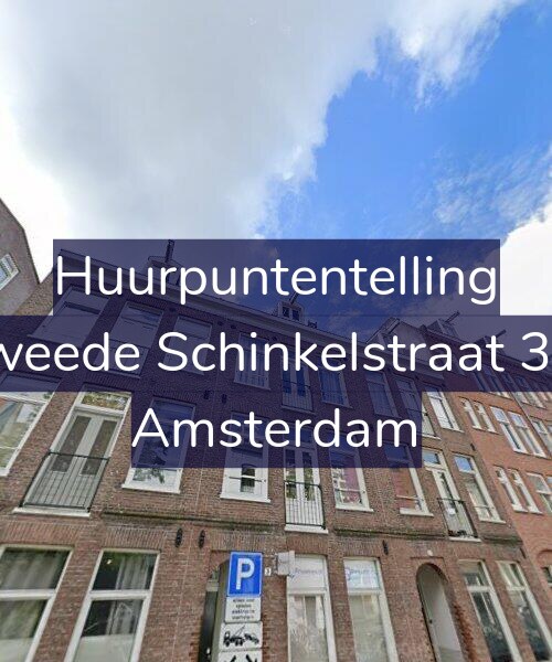 Foto gevel Huurpuntentelling voor Tweede Schinkelstraat 3-2, Amsterdam