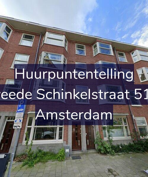 Foto gevel Huurpuntentelling voor Tweede Schinkelstraat 51-H, Amsterdam