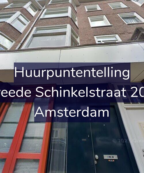 Foto gevel Huurpuntentelling voor Tweede Schinkelstraat 20-D, Amsterdam