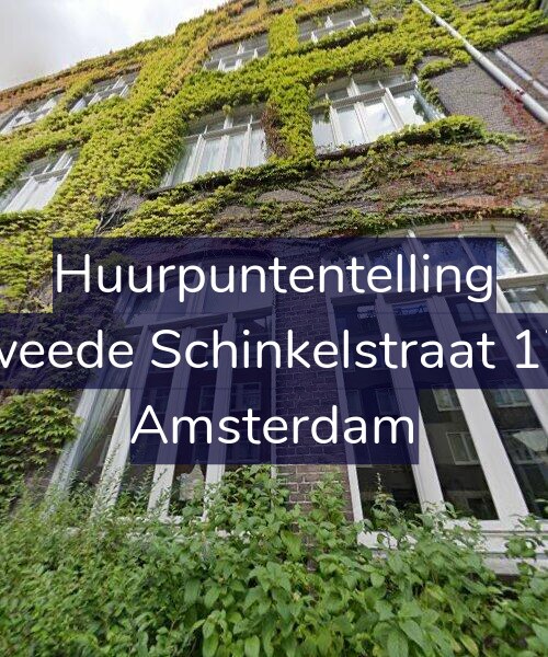 Foto gevel Huurpuntentelling voor Tweede Schinkelstraat 172, Amsterdam