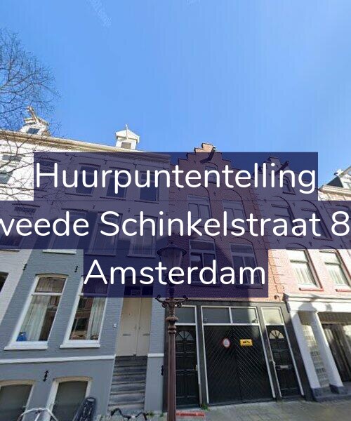 Foto gevel Huurpuntentelling voor Tweede Schinkelstraat 8-1, Amsterdam