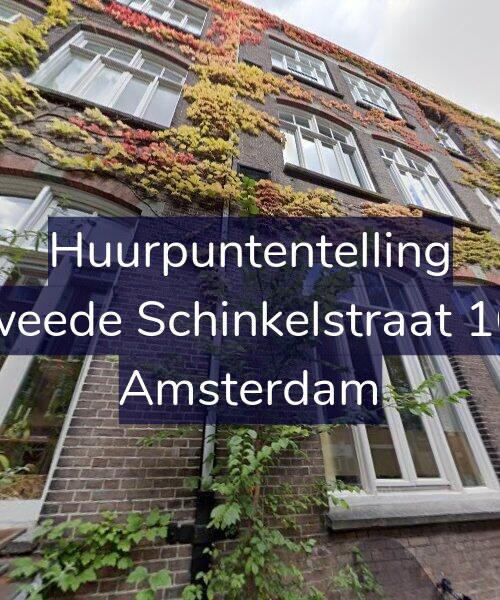 Foto gevel Huurpuntentelling voor Tweede Schinkelstraat 164, Amsterdam