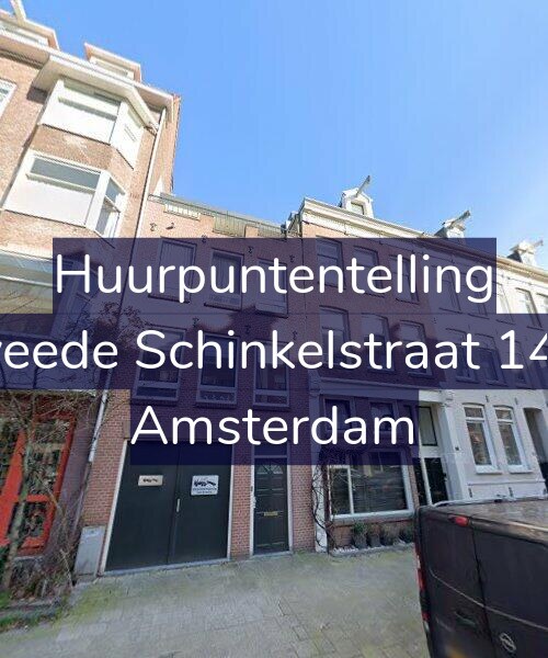 Foto gevel Huurpuntentelling voor Tweede Schinkelstraat 14-H, Amsterdam