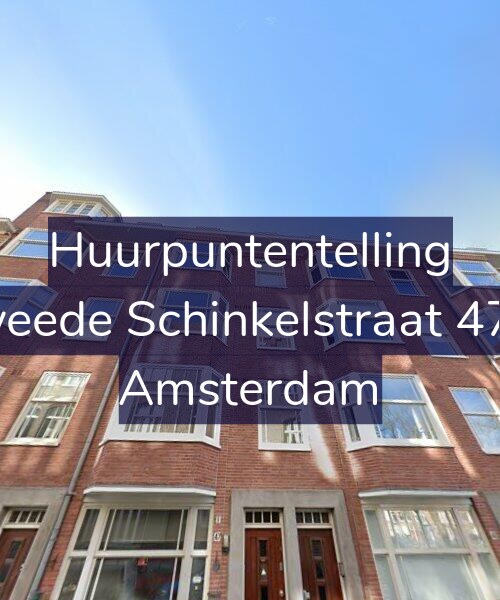 Foto gevel Huurpuntentelling voor Tweede Schinkelstraat 47-2, Amsterdam